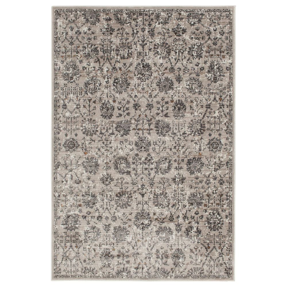 Central Oriental Adore Iliana 5" x 7"6" Beige and Orange Area Rug, , large