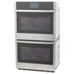 GE Profile 30" Convection Double Wall Oven in Stainless Steel, , large