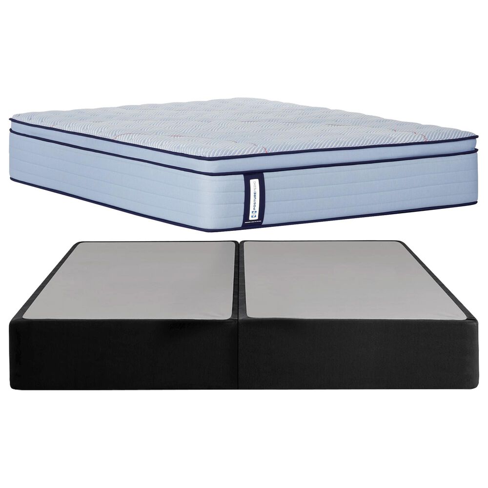 Sealy Kinney Firm Pillowtop King Mattress with High Profile Box Springs, , large