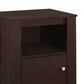 Monarch Specialties 1-Door Nightstand in Espresso, , large