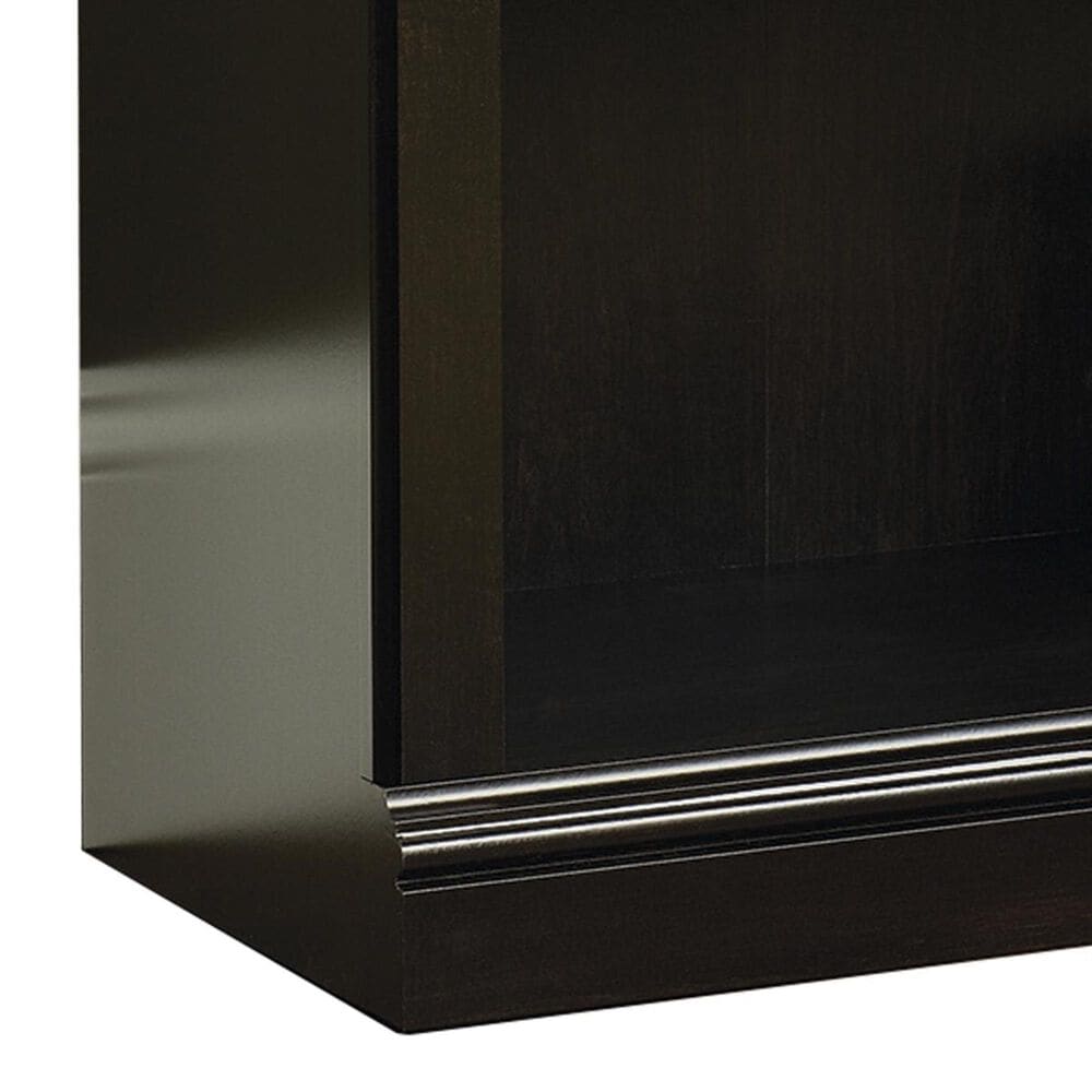 Sauder 2-Shelf Bookcase in Estate Black, , large