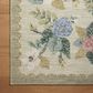 Rifle Paper Co. x Loloi Rosa Antique Rose 5" x 7"6" Cream Area Rug, , large