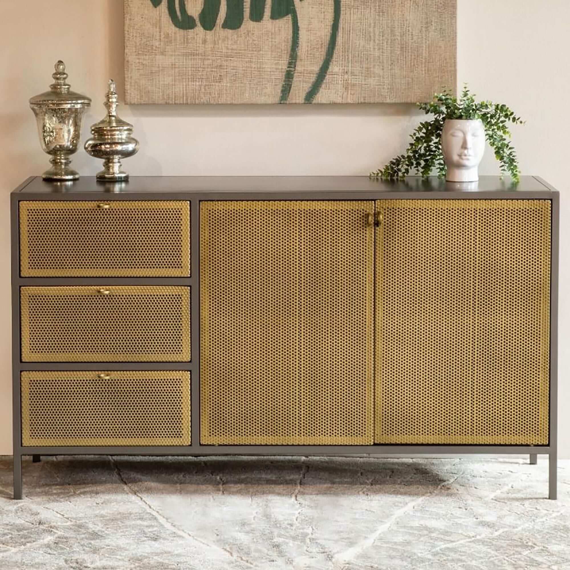 Gunmetal sideboard online