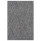 Surya Arlequin 6" x 9" Charcoal, Medium Gray and Black Area Rug, , large