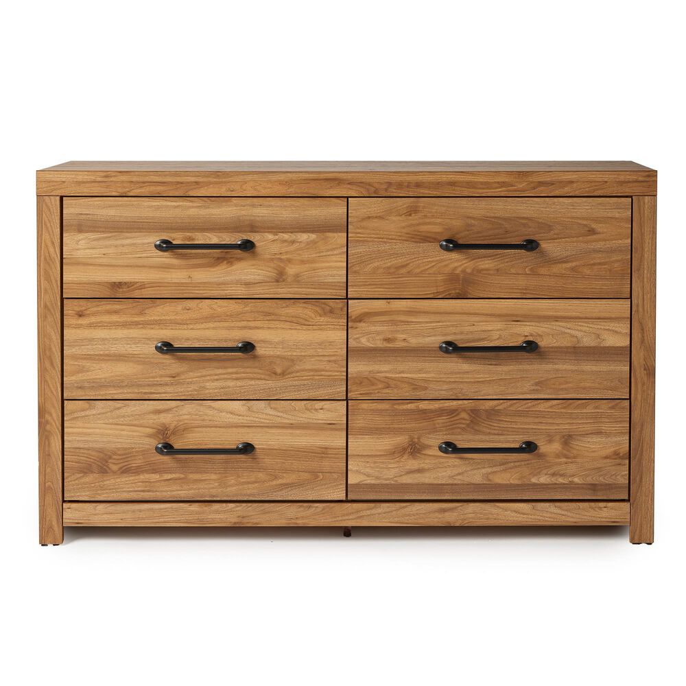 Ashley Pasklyn 3-Piece King Bedroom Set in Rich Honey Brown, , large