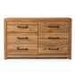 Ashley Pasklyn 3-Piece King Bedroom Set in Rich Honey Brown, , large