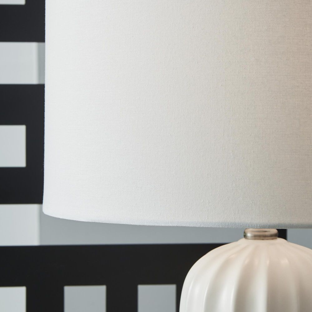 Ashley Clarkland Table Lamp in White &#40;Set of 2&#41;, , large