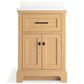 Kohler Charlemont 24" Single Bathroom Vanity in Light Oak with 3 cm White Quartz Top and Rectangular Sink, , large