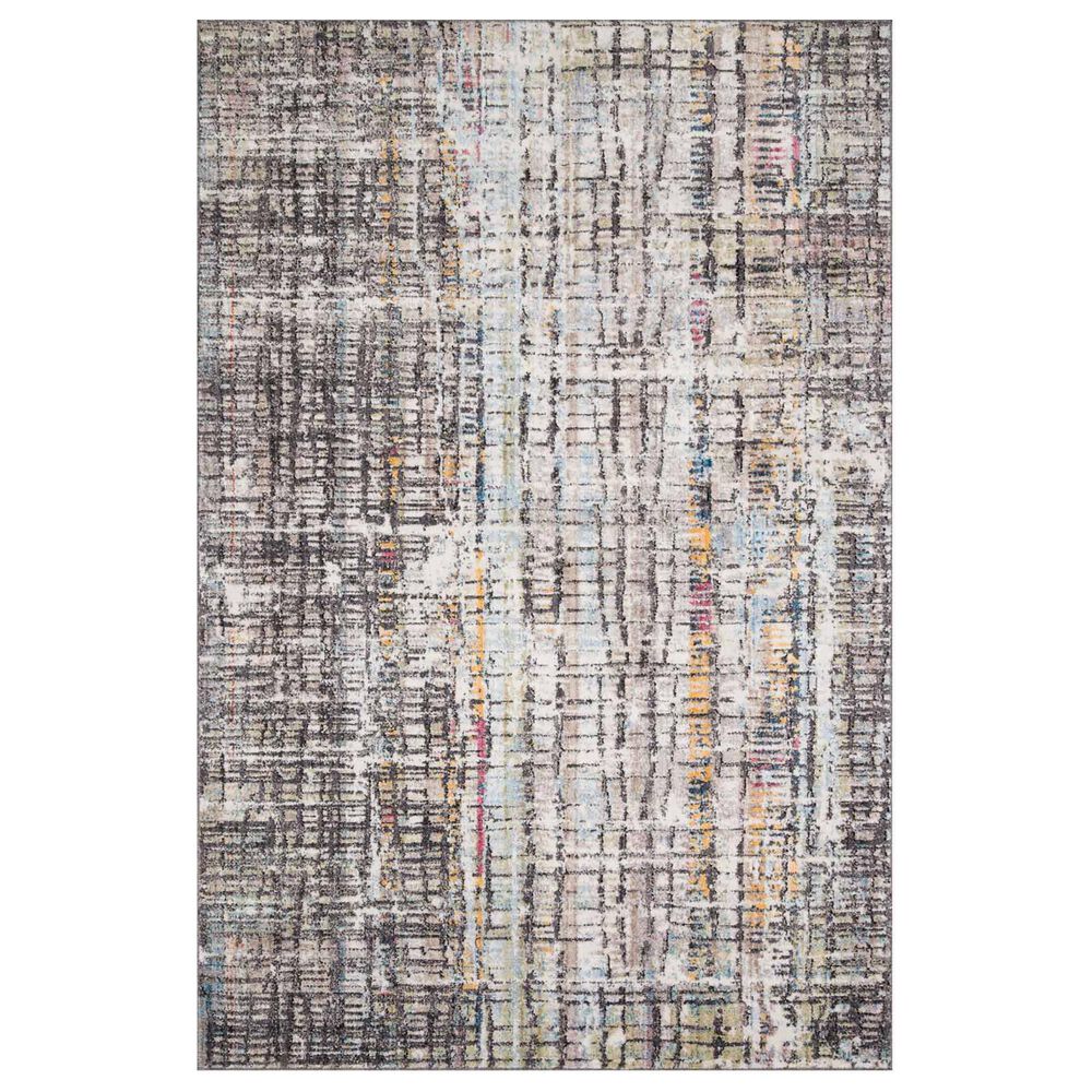 Loloi Medusa MED-08 12" x 15" Charcoal Area Rug, , large
