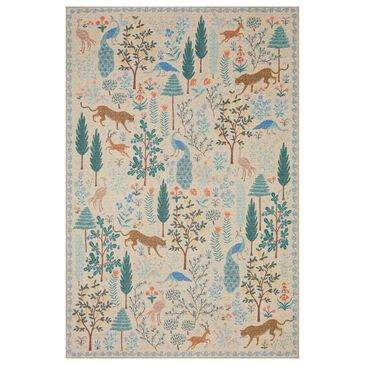 Rifle Paper Co. Menagerie MEN-02 7"6" x 9"6" Cream Area Rug, , large