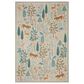 Rifle Paper Co. Menagerie MEN-02 7"6" x 9"6" Cream Area Rug, , large