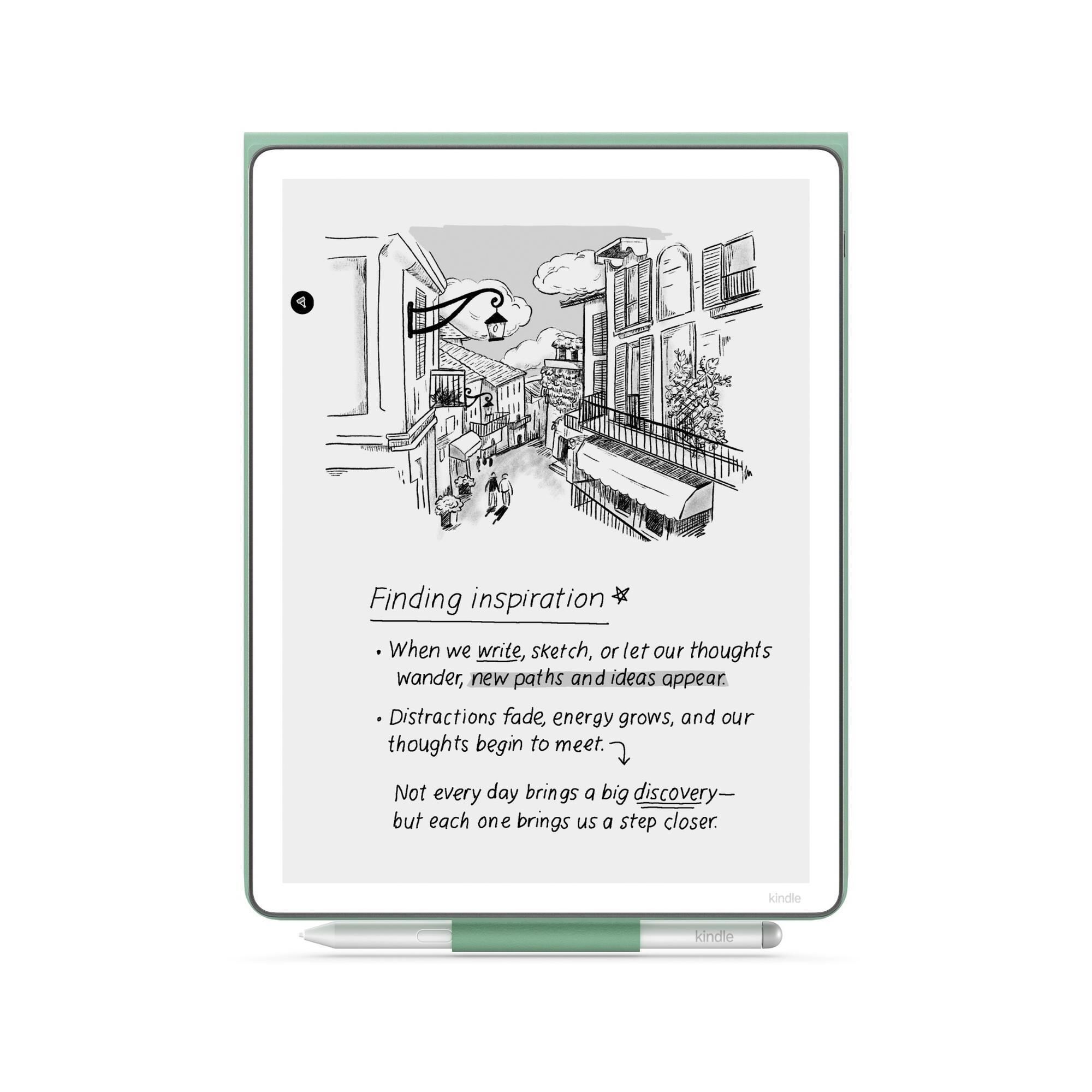 Amazon Kindle Scribe Folio Cover with Magnetic Attach - Plant