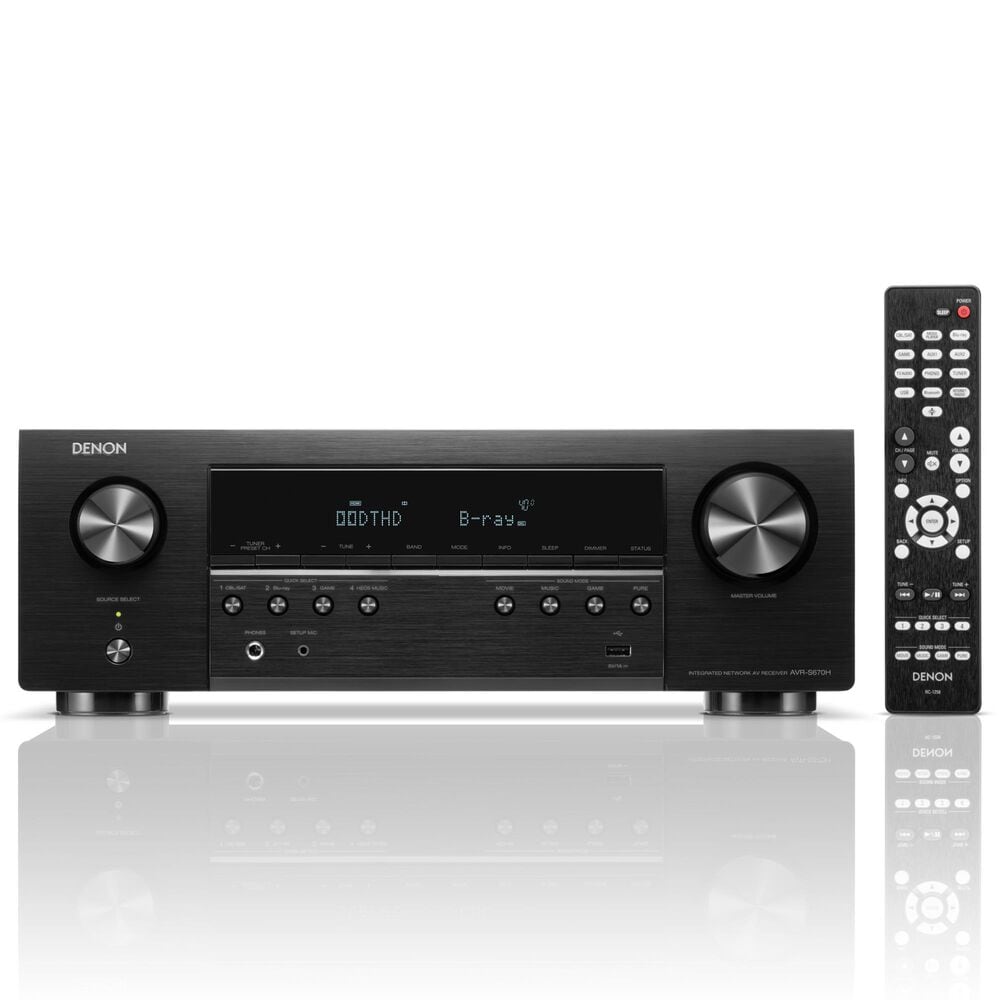 Denon S-Series 5.2-Channel 8K AV Receiver in Black, , large