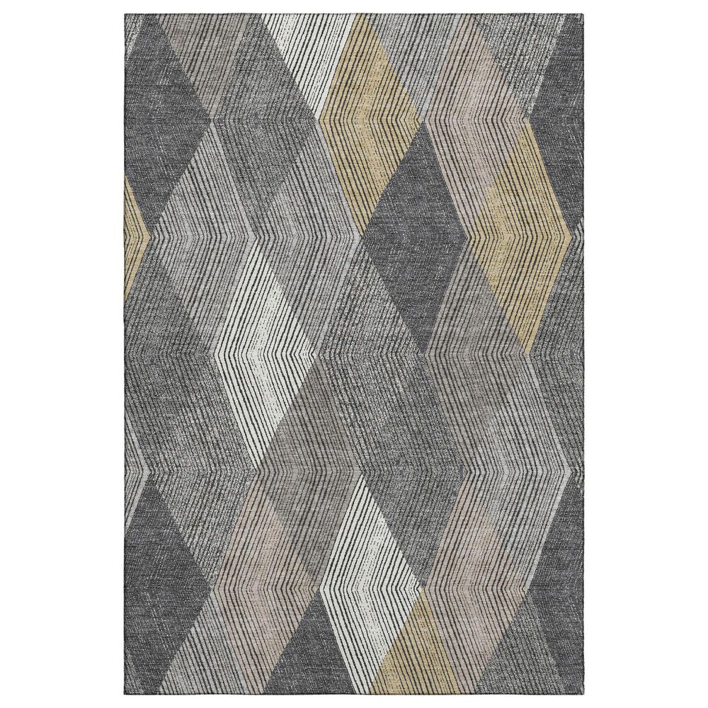 Dalyn Rug Company The Reserve TR11 Charcoal 10" x 14" Indoor/Outdoor Area Rug, , large