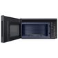 Samsung Bespoke Bespoke 2.1 Cu. Ft. Smart Over-The-Range Microwave with Glass-Touch Controls and LCD Display in Matte Black Steel, , large