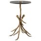 Ashley Lemkins Accent Table in Antique Gold and Black, , large