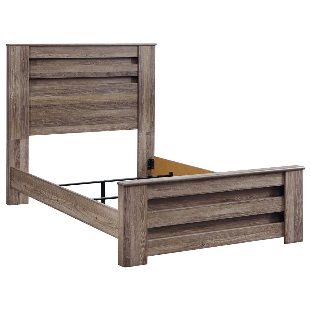Ashley Zelen 3-Piece Queen Bedroom Set in Warm Gray, , large