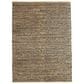 L&R Resources Natural Fiber 7"9" x 9"9" Gray Area Rug, , large