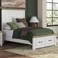 Ashley Savonport Full Storage Panel Bed in White and Brown, , large