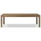 Four Hands Noeline Double Extension Dining Table in Resawn Worn Oak - Table Only, , large