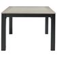 Ashley Mount Valley Rectangular Dining Table in Driftwood and Black, , large