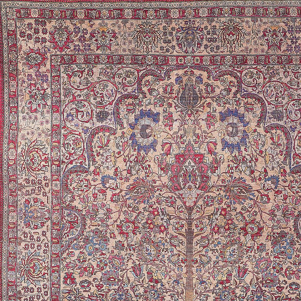 Feizy Rawlins 5&#39;3&quot; x 7&#39;6&quot; Beige and Ivory Area Rug, , large