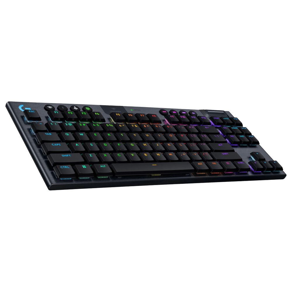 Logitech G915 X Lightspeed TKL Tactile Wireless Gaming Keyboard in Black, , large