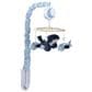 Lambs & Ivy Bubbles and Squirt Musical Baby Crib Mobile in Blue, , large