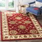 Safavieh Lyndhurst LNH555 6"7" x 9"6" Red and Ivory Area Rug, , large