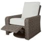 Ebel Outdoor Furniture Tahoe, Laurent, Cloud and Bellino 7-Piece Patio Fire Pit Conversation Set in Ivory, Shell, Slate, Driftwood and Pearl, , large