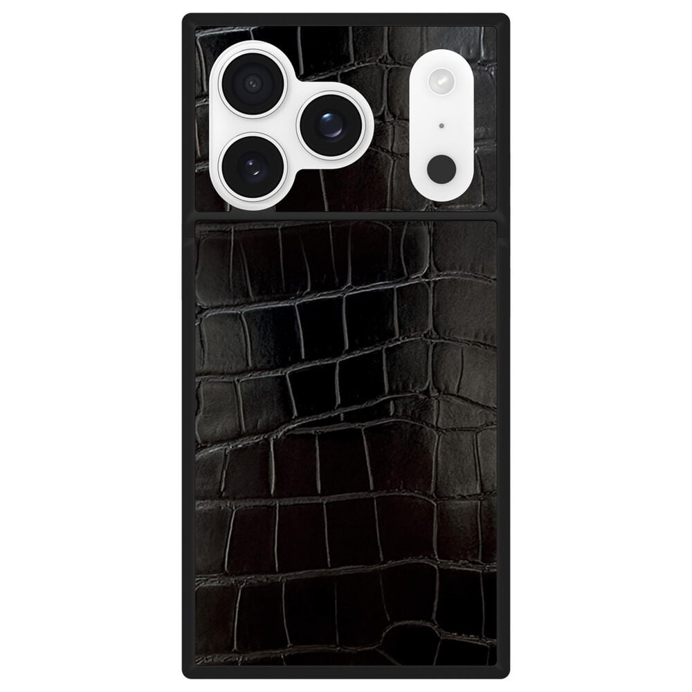 Case-Mate Square MagSafe Case for iPhone 17 Pro in Black Crocodile, , large