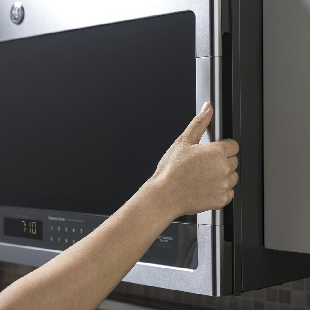 GE Profile 2.1 Cu. Ft. Over the Range Microwave with Sensor in Stainless Steel, , large