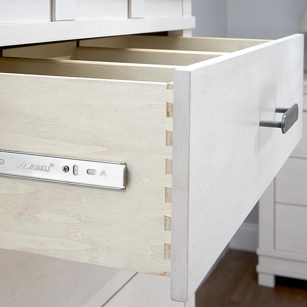 Sorelle Furniture Brookfield Elite 2-Drawer Nightstand in Brushed Ivory, , large