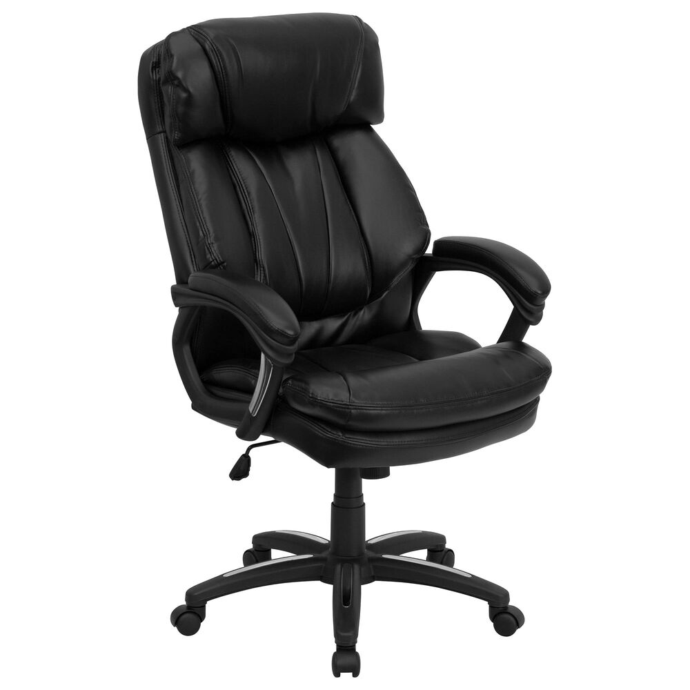 Flash Furniture Executive Swivel Chair in Black, , large