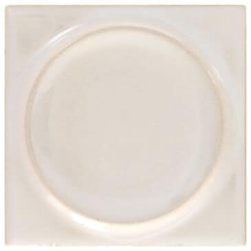 Dal-Tile Nu Bare Bone 4" x 4" Square Circle Ceramic Tile, , large