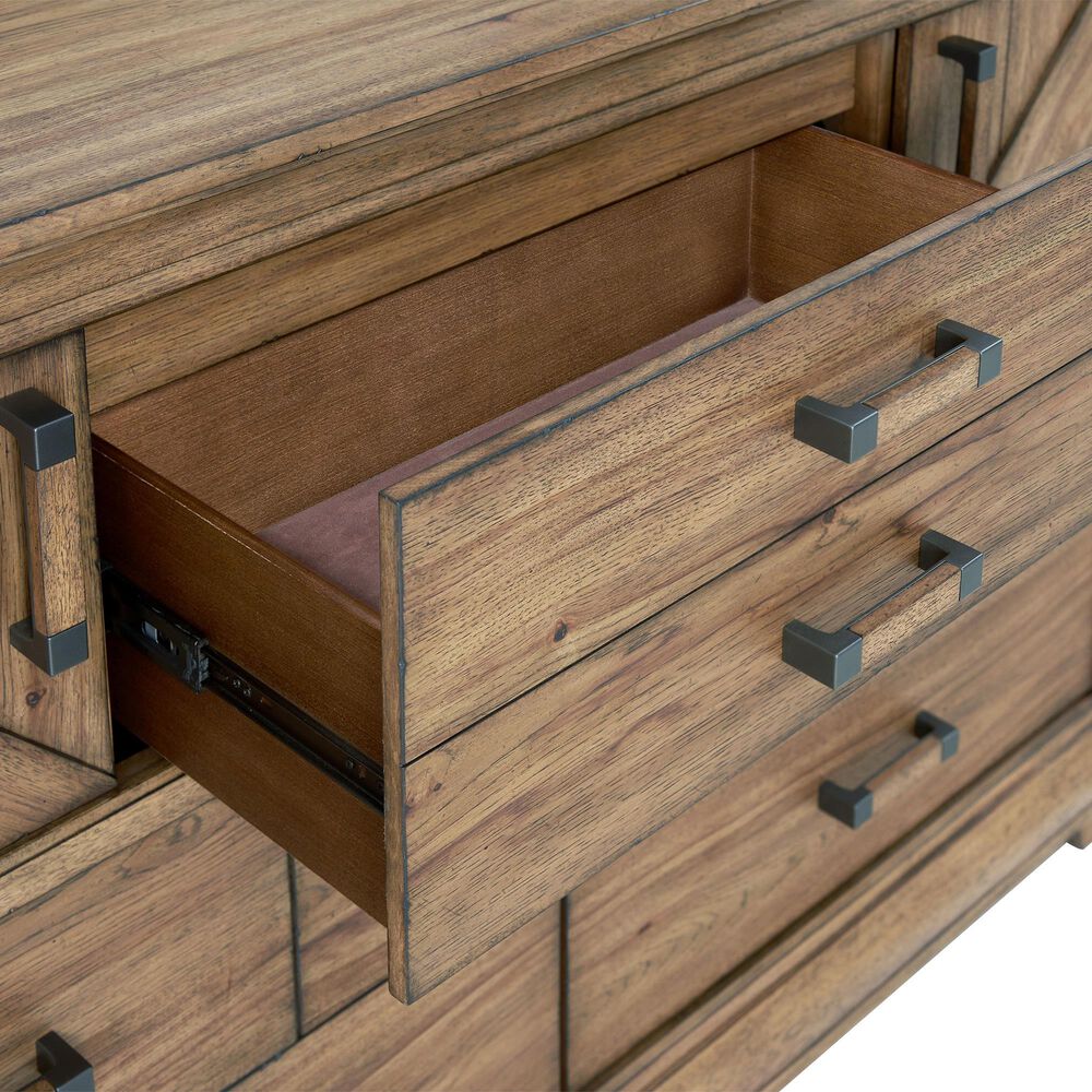 Sasha Lee Eagle River 9-Drawer Dresser in Hickory, , large