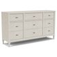 Riverside Furniture Carmella 5 Piece King Platform Panel Bedroom Set in Pebble Oak, , large