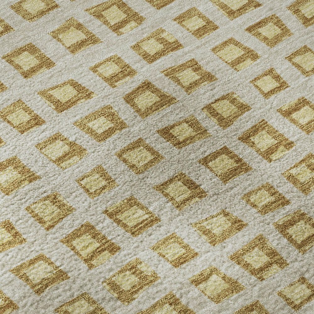 Dalyn Rug Company The Reserve TR4 Gold 2&#39;3&quot; x 7&#39;6&quot; Indoor/Outdoor Runner, , large