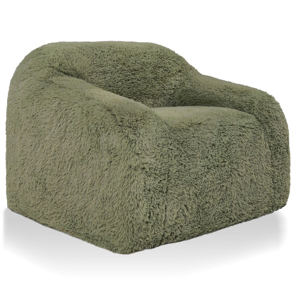 Furniture of America Phael Accent Chair in Sage Green, , large