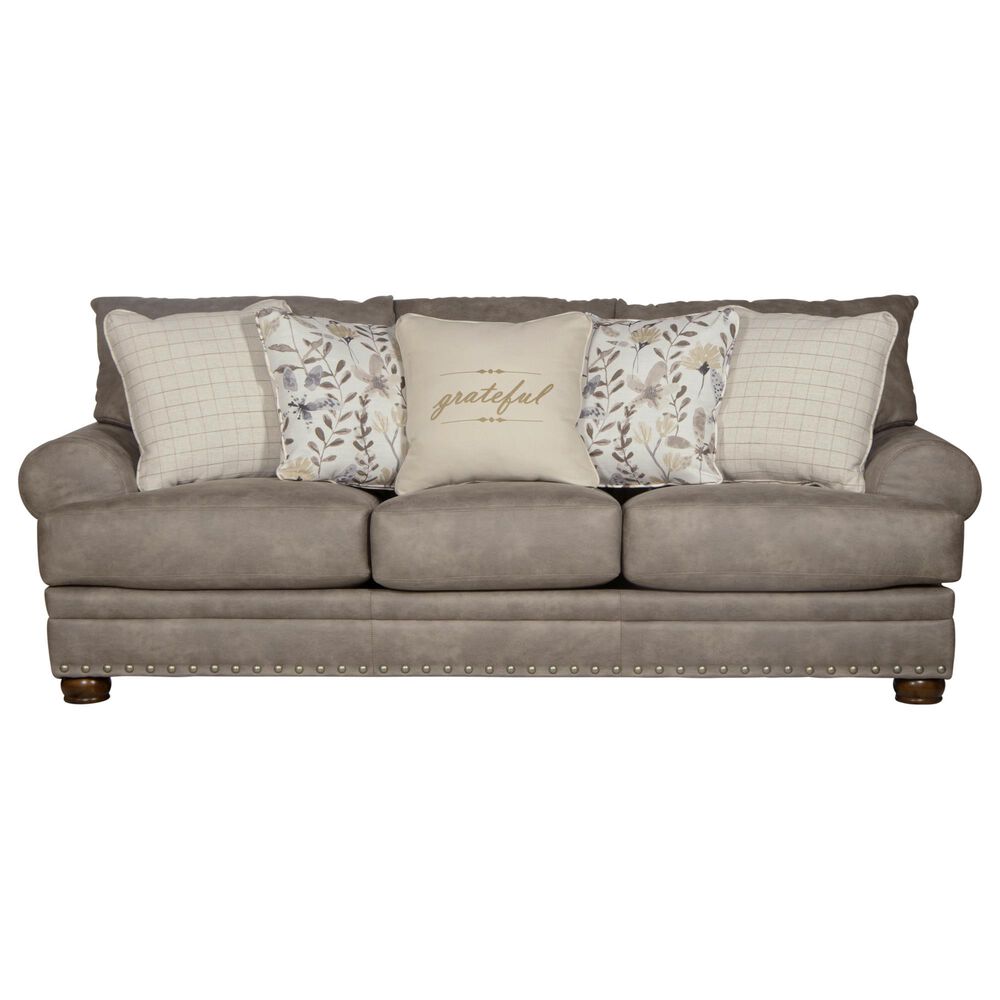 Hartsfield Briarcliff Stationary Sofa and Loveseat Set in Pebble, , large