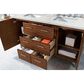 James Martin Vanities Metropolitan 60" Double Bathroom Vanity in American Walnut with 3 cm Eternal Jasmine Pearl Quartz Top and Rectangular Sinks, , large
