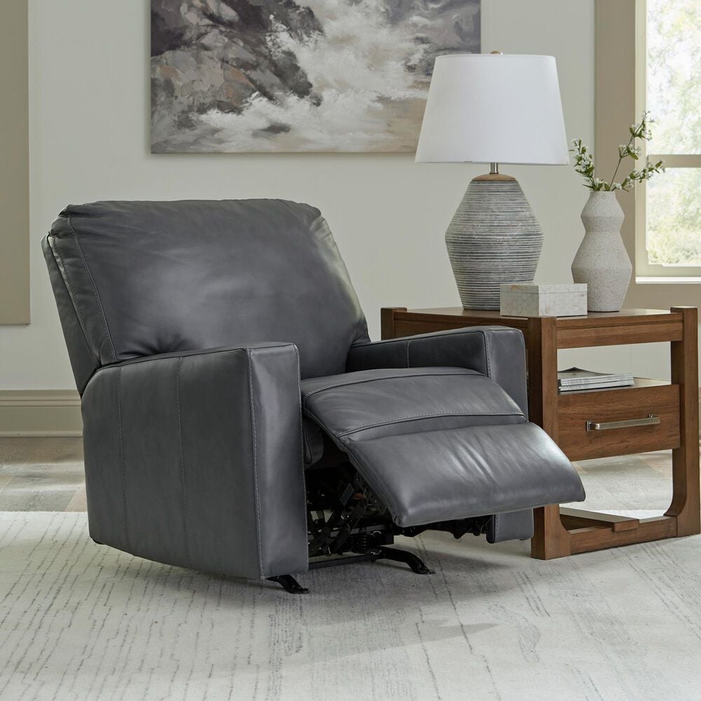 Ashley Bolsena Manual Rocker Recliner in Admiral, , large