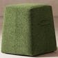 Jennifer Taylor Home Clyde Pouf in Moss Green, , large