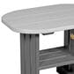 Amish Orchard Poly End Table in Dove Gray and Slate, , large