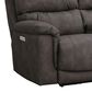 HomeStretch Cosmo Triple Power Loveseat with Console in Omnipotent Pewter, , large