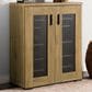 Coaster Bristol 6-Shelf Shoe Cabinet in Golden Oak, , large
