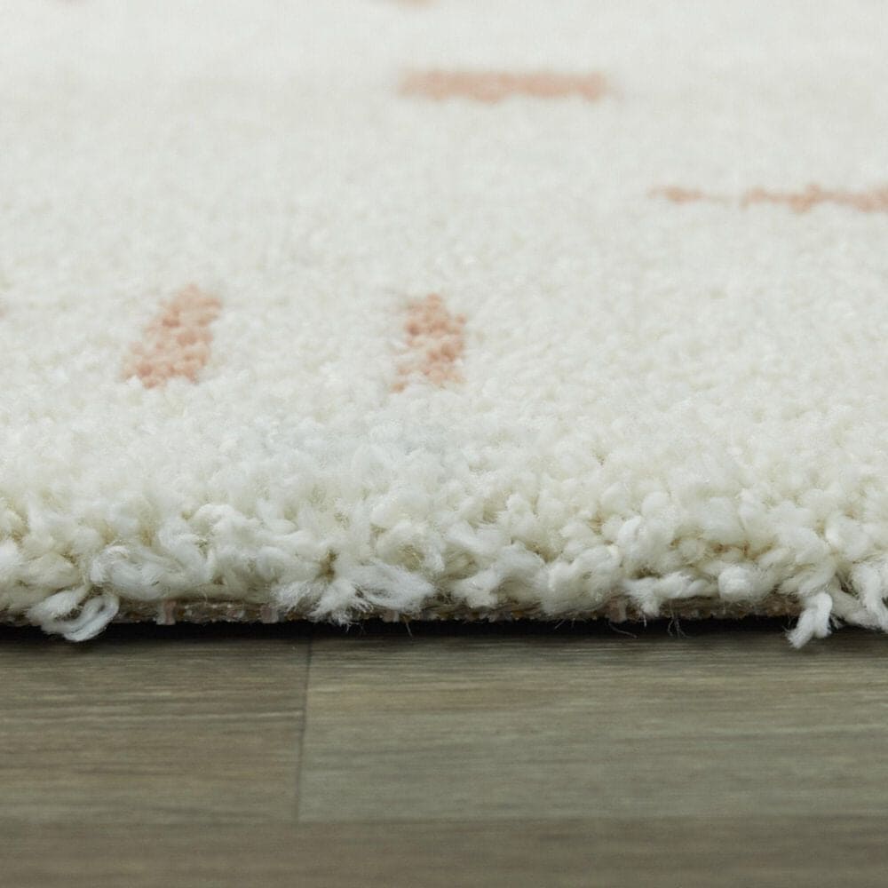 Balta Rugs Rupa 3090655 2&#39;2&quot; x 7&#39; White and Pink Runner, , large