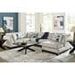 Ashley 3-Piece Right Facing Sectional with Chaise in Stone, , large