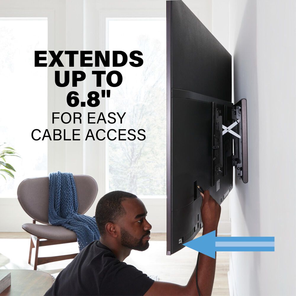Advanced Tilt 4D Premium TV Wall Mount for 42&quot; - 90&quot; TVs in Black, , large