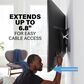 Advanced Tilt 4D Premium TV Wall Mount for 42" - 90" TVs in Black, , large